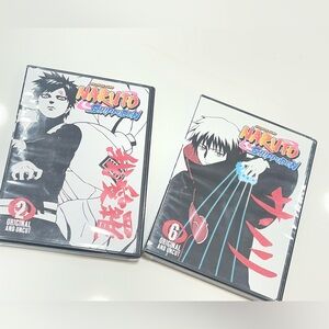 2 NEW and sealed NARUTO Anime DVD’s